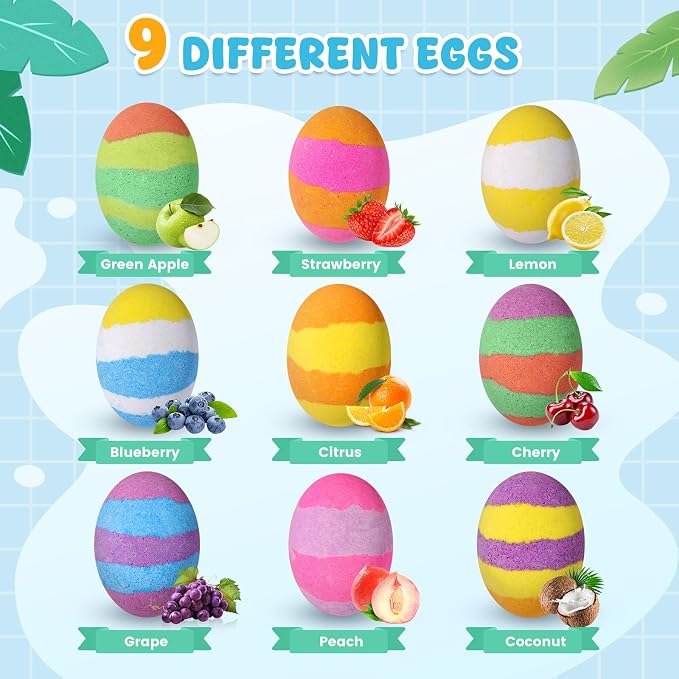Bath Bombs with Toys Inside, Christmas Stocking Stuffers - Image 5