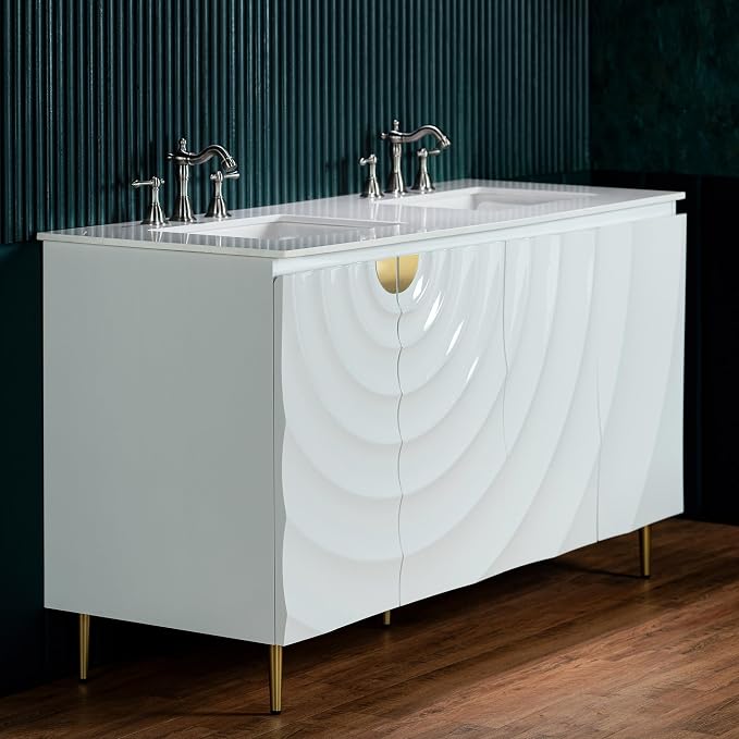 Woodbridge 60"x22" Bathroom Vanity - Image 8