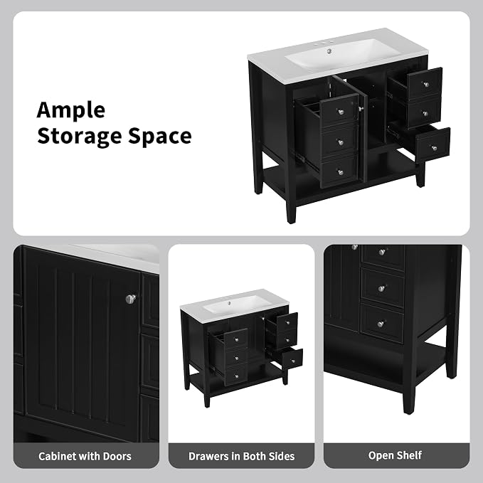 Favfurish 36" Bathroom Vanity - Image 9