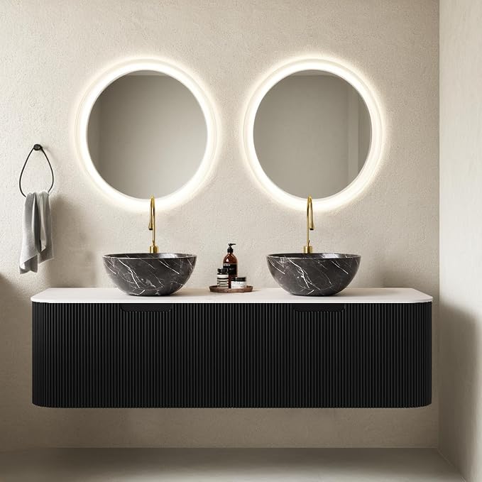 60" Floating Bathroom Vanity by Unknown