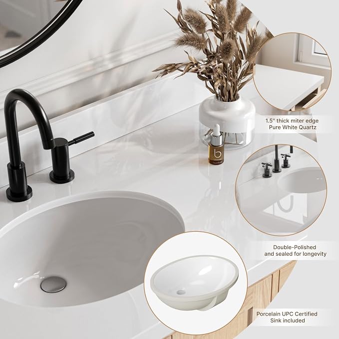 ARIEL 49'' Bathroom Vanity - Image 5