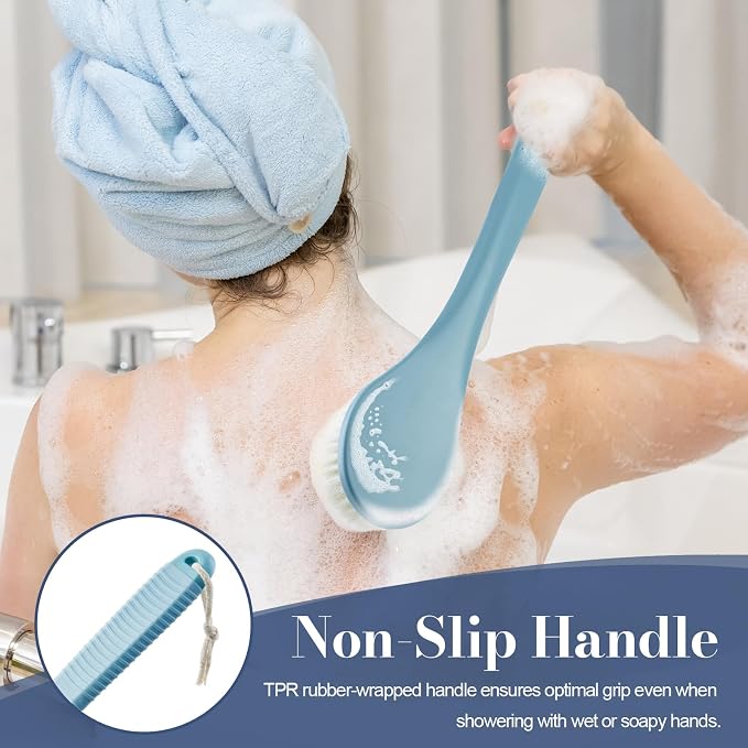 Back Scrubber for Shower, Shower Body Brush for Cleaning - Image 2
