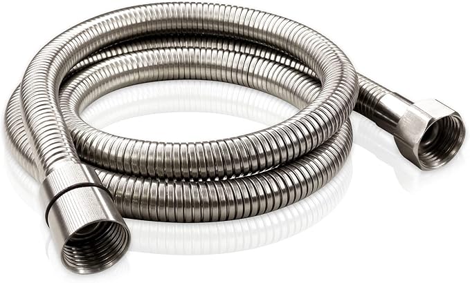 PHASAT 39-Inch short Indoor Outdoor Shower Tube Replacement Stainless Steel by PHASAT