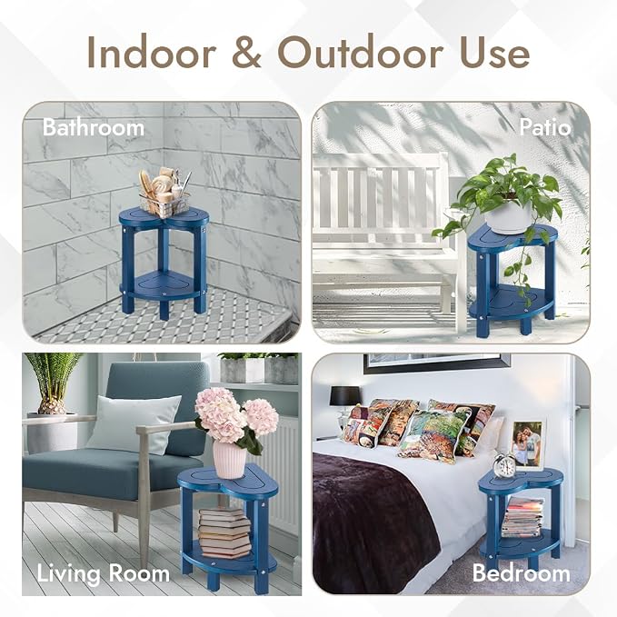 Corner Shower Stool for Inside Shower - Image 6