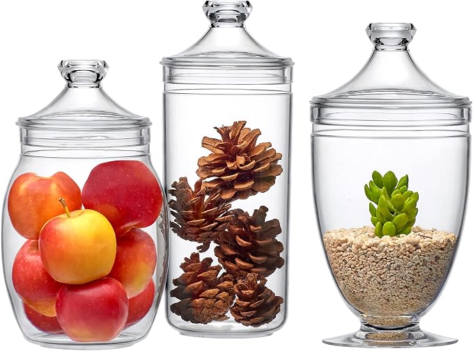Amazing Abby - Adore - Plastic Apothecary Jars, Acrylic Jars - Image 7