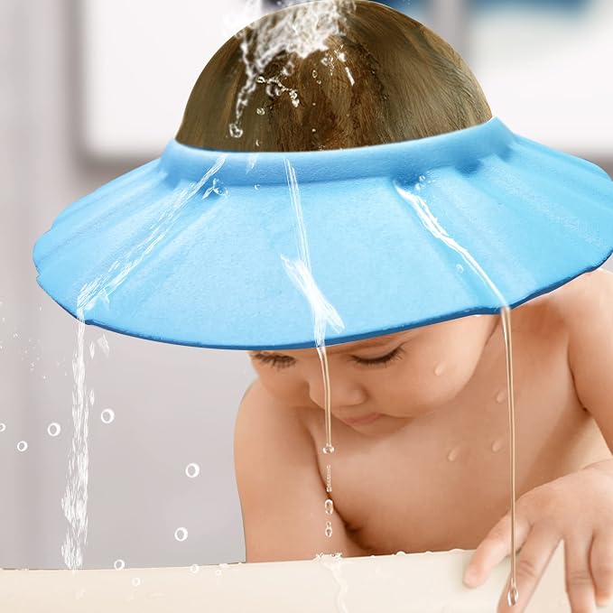Soft Adjustable Baby Shower Cap - Image 6