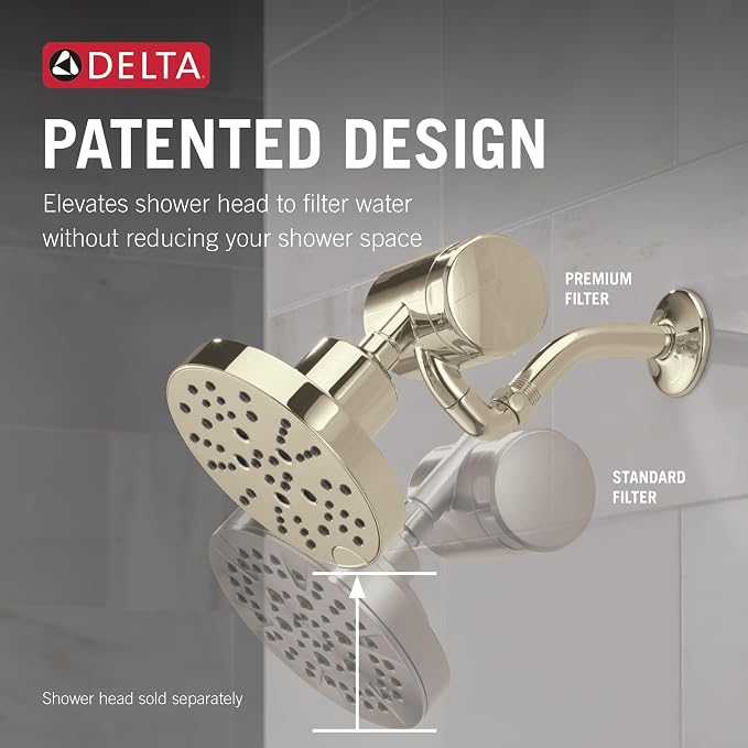 Delta Faucet Clarifi Premium Shower Filter Attachment - Image 4