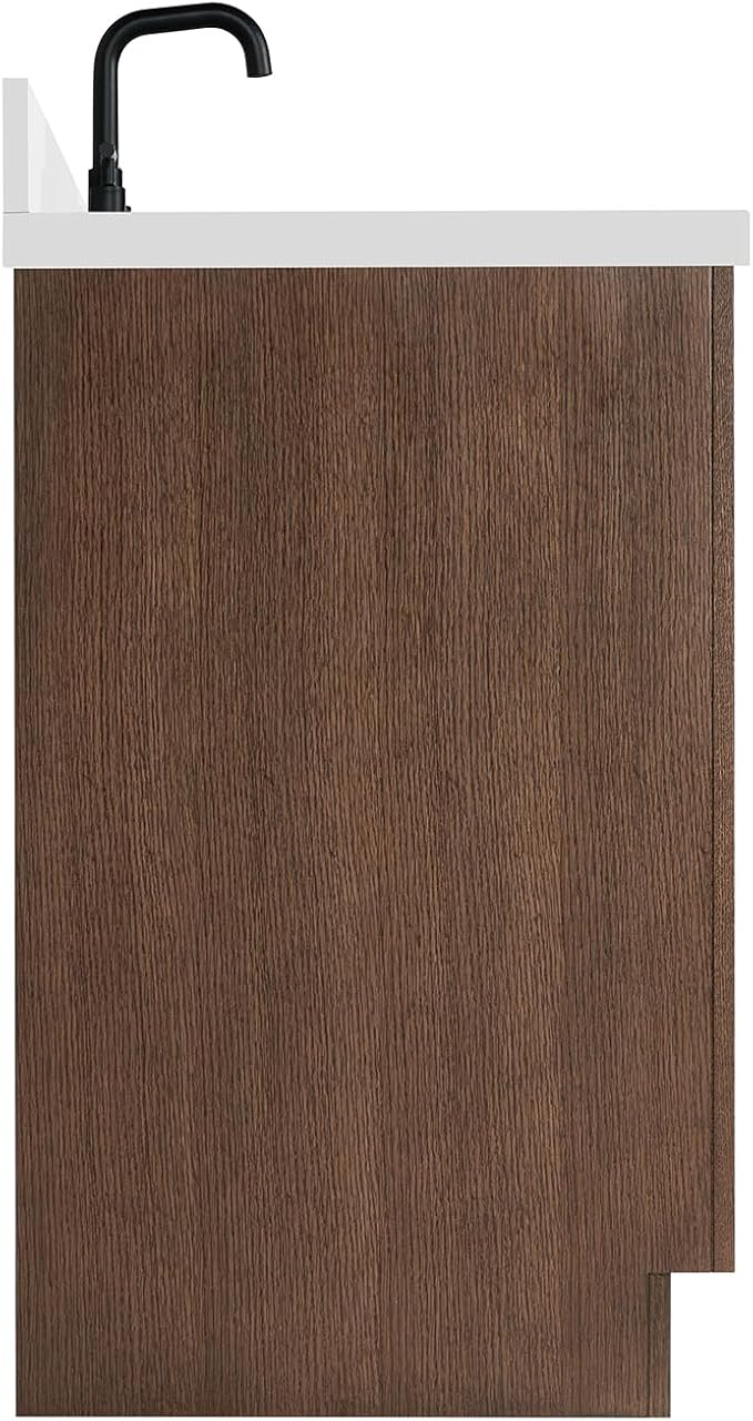 ARIEL Hepburn 61 Inch Single Rectangle Sink Bathroom Vanity - Image 5
