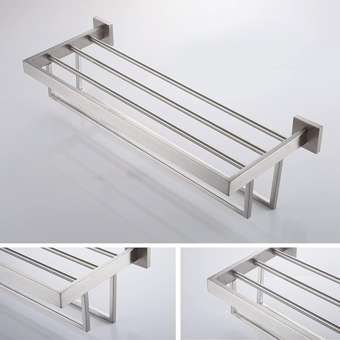 KOKOSIRI Towel Rack 24'' Bathroom Towel Shelves - Image 7