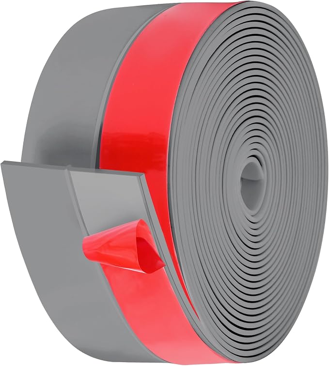 MYFAMIREA Door Weather Stripping 3IN x 20FT Door Draft Stopper Seal Tape by MYFAMIREA