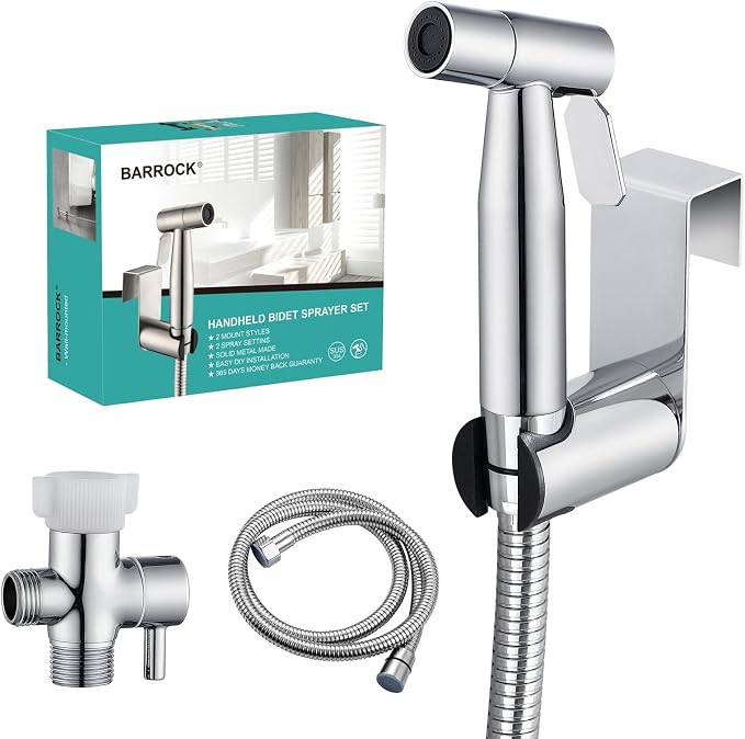 BARROCK Chrome Handheld Bidet Sprayer by BARROCK