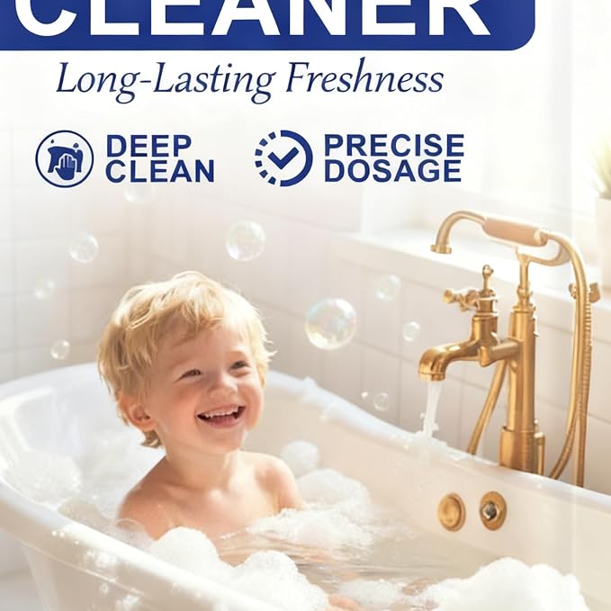 Tub Cleaner, 59ml Anti Scaling Long Lasting Cleaning Agent, Bathtub Cleaner - Image 8