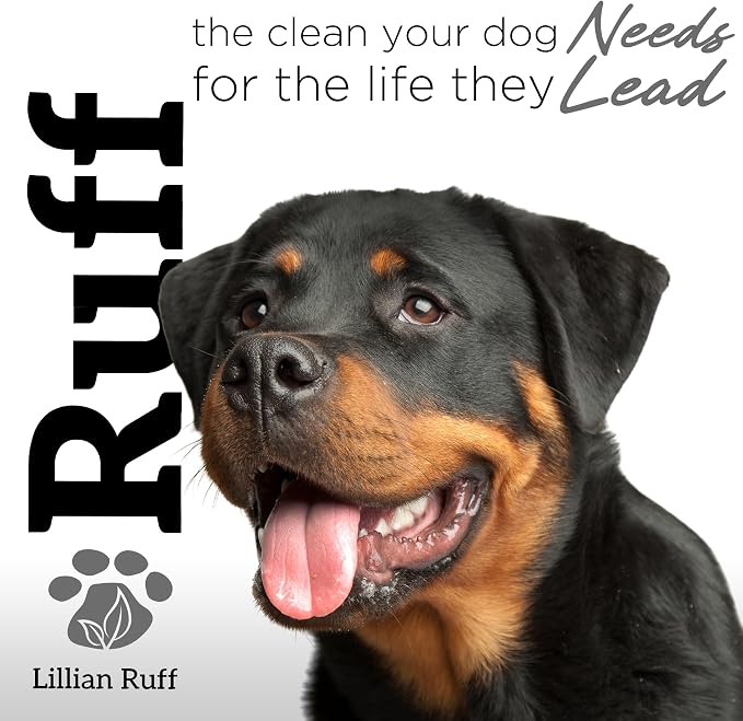 Ruff by Lillian Ruff Activated Charcoal Pet Shampoo – Deep Cleanser, Deodorizer - Image 6
