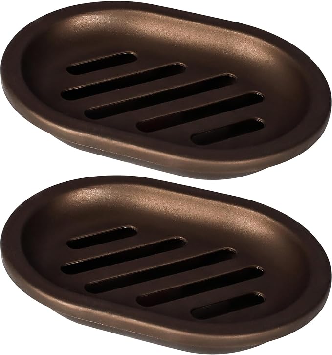 TOPSKY 4 Pcs Soap Dish for Shower, Soap Savers - Image 8