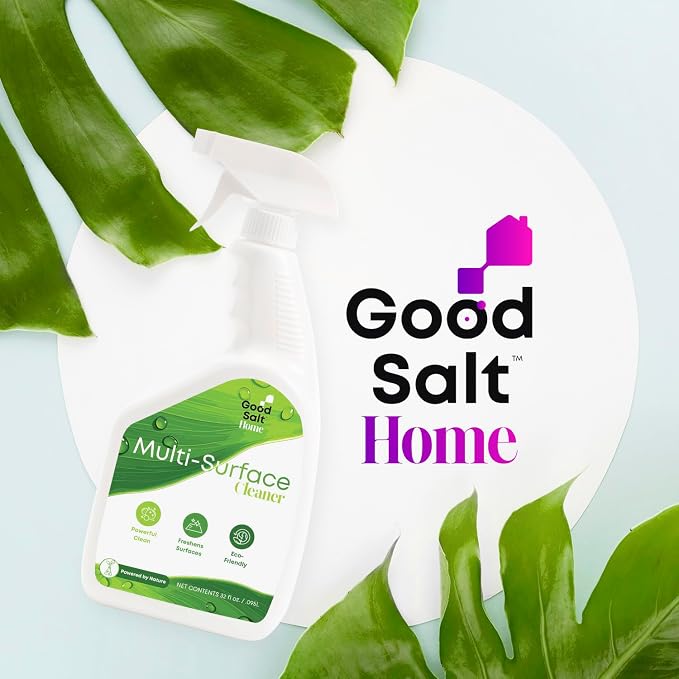 Good Salt Home Multi-Surface Cleaner Spray, Probiotic All Purpose Cleaner - Image 9