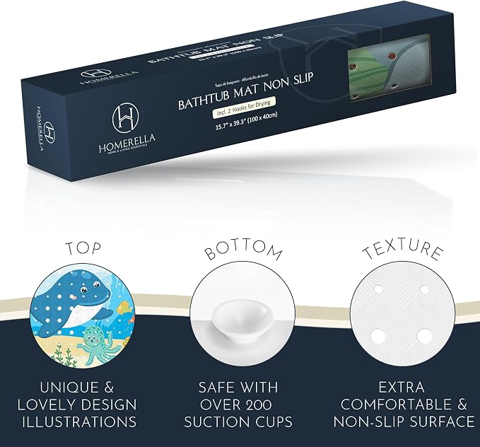 Bath Tub Mat Non Slip Anti Mold - Image 4