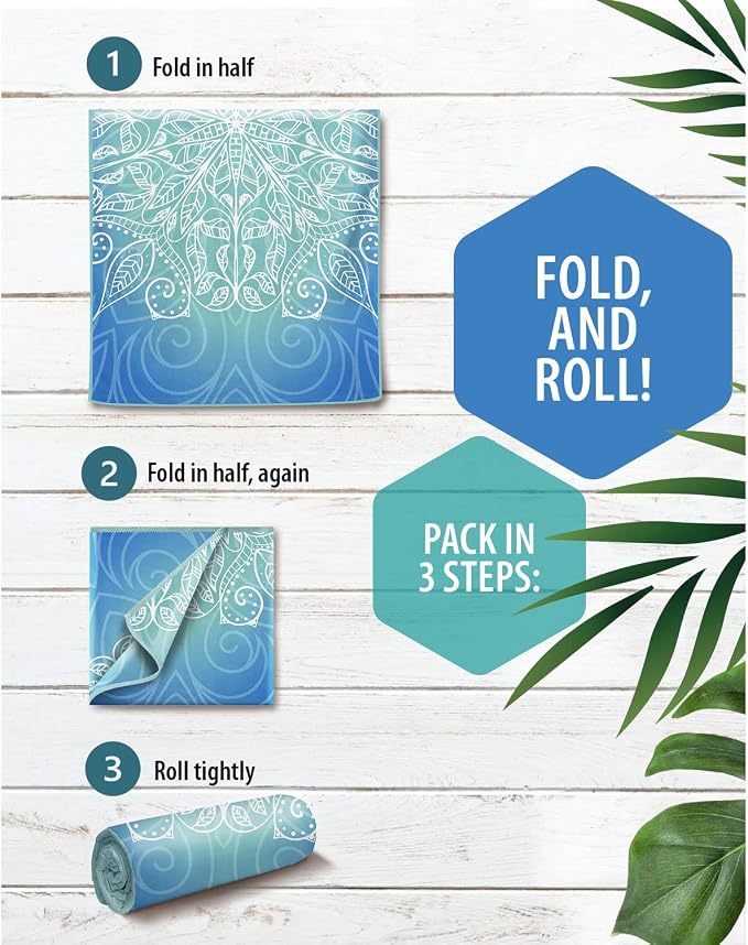 VENTURE 4TH Microfiber Beach Towel: Quick-Dry, Sandproof and Lightweight - Image 5
