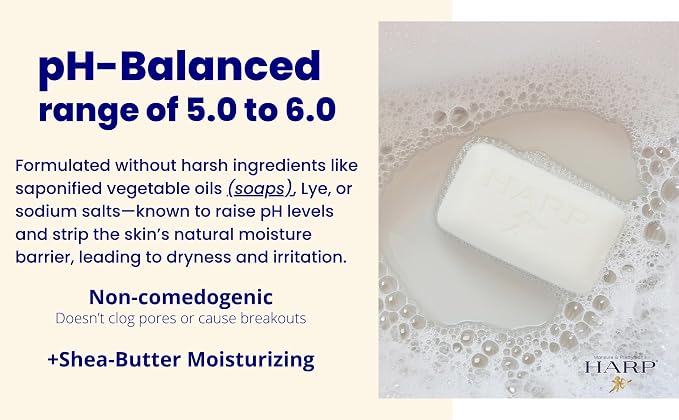 HARP pH-Balanced Exfoliating Body Wash Bar - Image 4