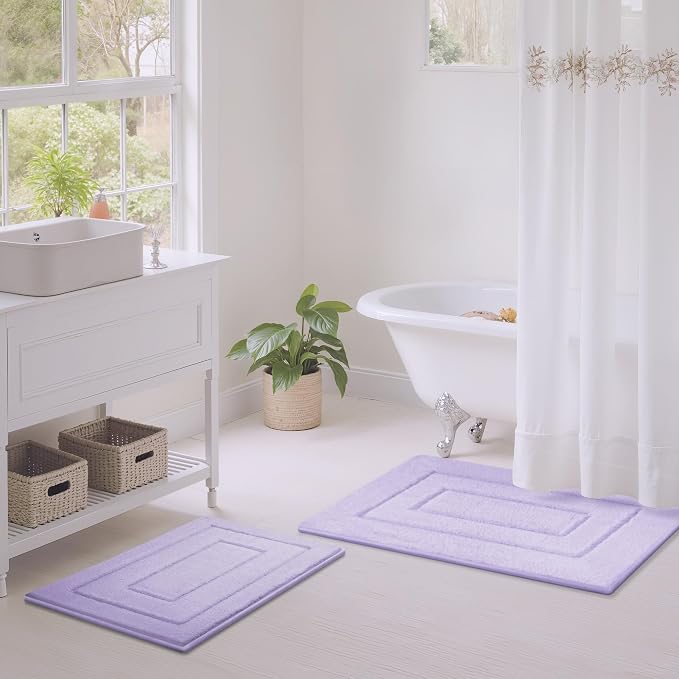 GRANNY SAYS Bathroom Rugs Sets 2 Piece, Soft Bath Mats - Image 9