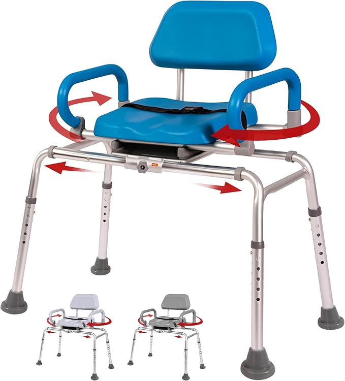 Platinum Health Carousel Sliding Shower Chair Tub Transfer Bench by PlatinumHealth