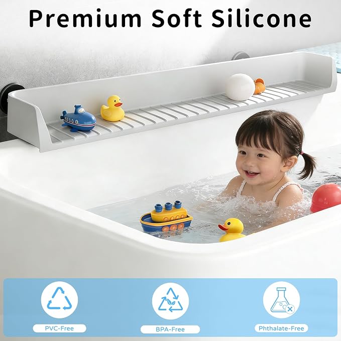 Splash Guard for Bathtub, Bathtub Splash Guard - Image 2