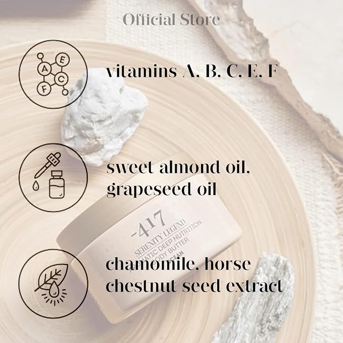 -417 Dead Sea Cosmetics Ocean Deep Nutrition Body Butter - Image 5