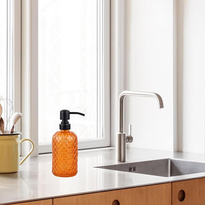 16 oz Glass Soap Dispenser - Image 7