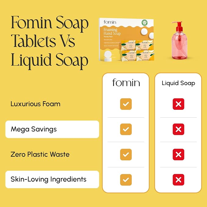 FOMIN Foaming Hand Soap Tablet Refills - Image 2