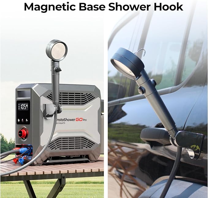 FOGATTI InstaShower GO Pro, Portable Propane Tankless Water Heater 22, 000 BTU - Image 3