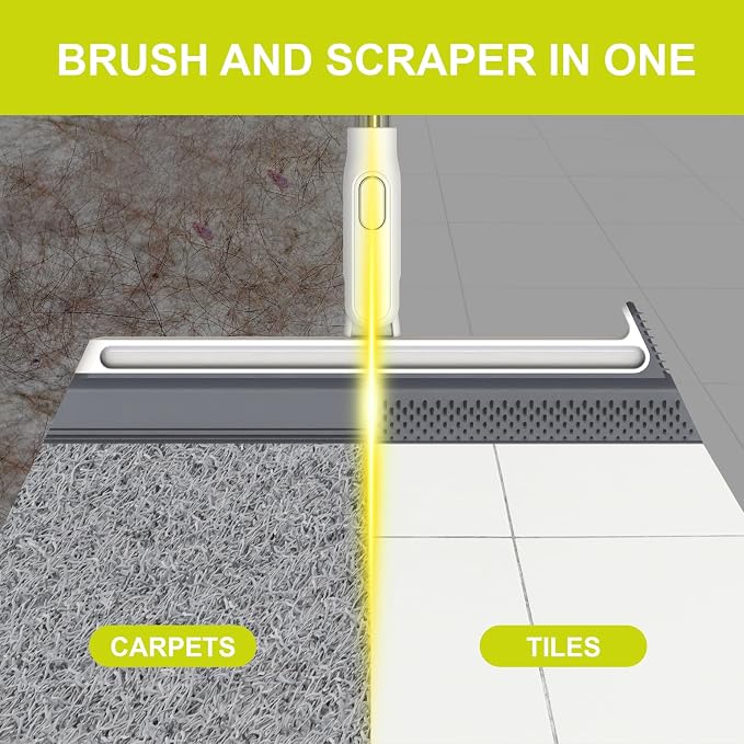 Squeegee Broom for Floor, Floor Squeegee for Concrete and Tile Cleaning - Image 3