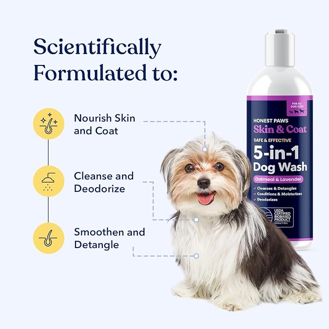 Honest Paws Dog Shampoo and Conditioner - Image 2