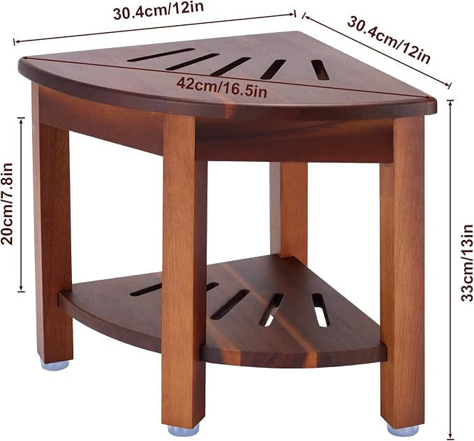 HouseJoy Corner Shower Bench - Image 6