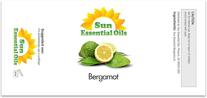 Sun Essential Oils Bergamot Essential Oil - Image 2