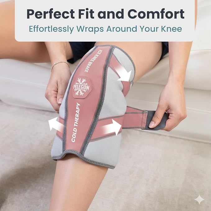 Knee Ice Pack Wrap - Image 4