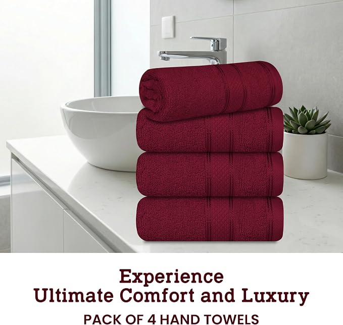 Casa Lino 100% Cotton Hand Towels - Image 2