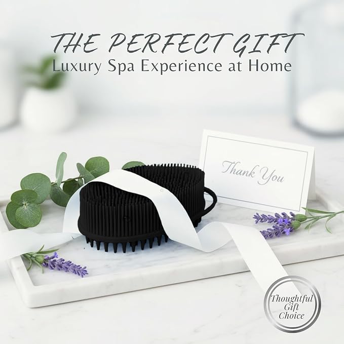 Silver Infused Scalp Massager Shampoo Brush - Image 6