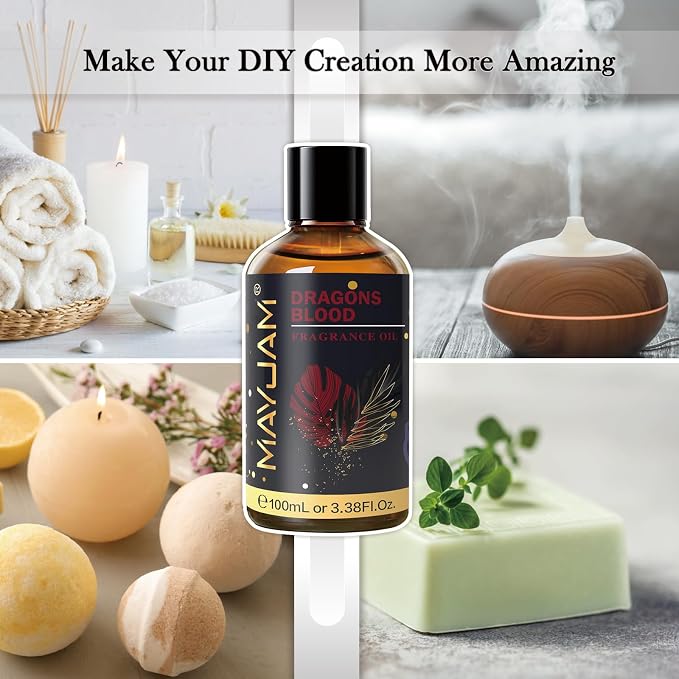 MAYJAM 100ML/3.38FL.OZ Dragons Blood Fragrance Oils - Image 5