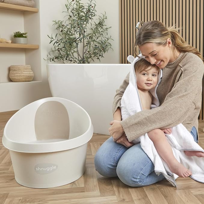 Toddler Bath Tub | Larger Bath for Bigger Kids at Bathtime | Includes Warm and - Image 4