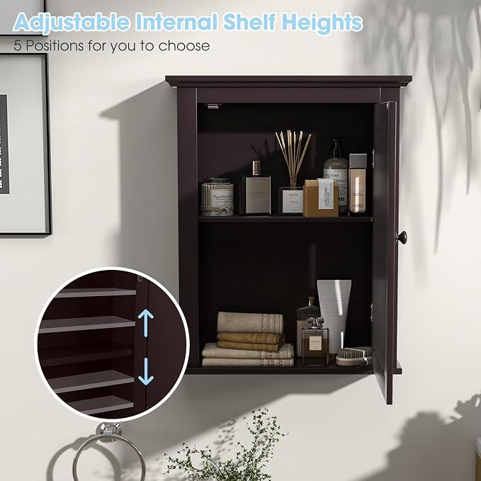 Safeplus Brown Medicine Cabinet - Image 6