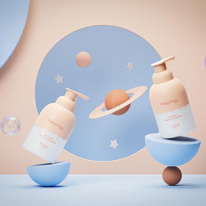 Babyology All Natural Baby Wash and Shampoo - Image 6