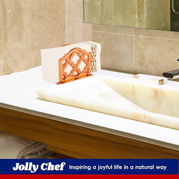 JOLLY CHEF 100 Disposable Hand Towels, Soft and Absorbent Linen Feel Dinner - Image 6