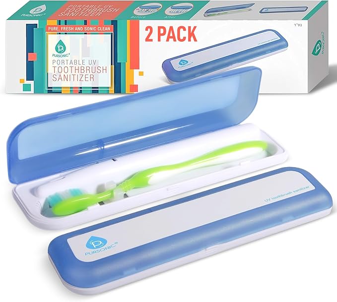 Pursonic Portable UV Toothbrush Sanitizer Case by Pursonic