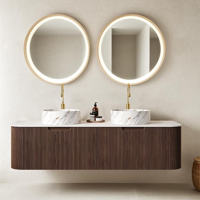 60" Floating Bathroom Vanity by Unknown