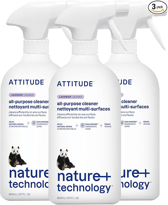 ATTITUDE All Purpose Cleaner Spray, EWG Verified, Made by ATTITUDE