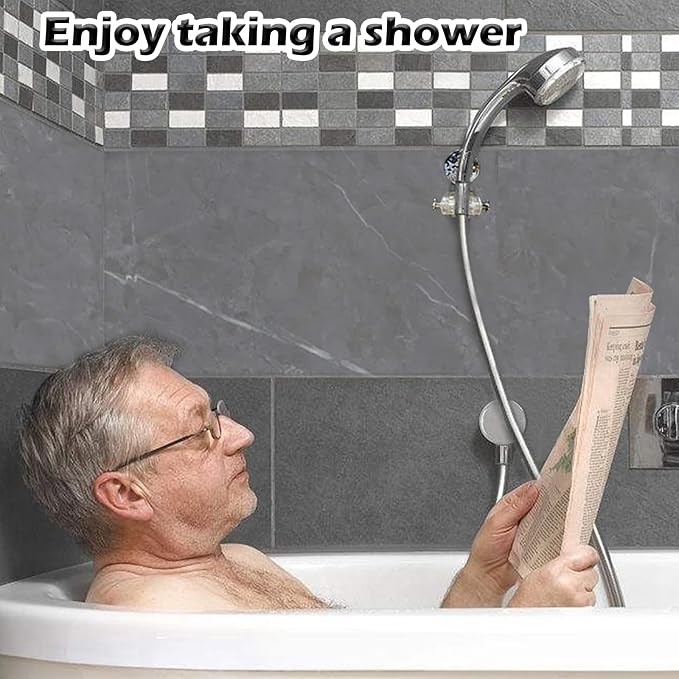 Inchant Suction Cup Shower Head Holder Universal ABS Suction Cup Shower Head - Image 6
