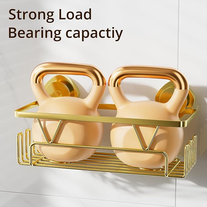 KEGII Suction Cup Shower Caddy – 3 Pack Suction Cup Shelf - Image 6