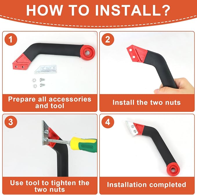 11Pcs Grout Removal Tool Kit 2 Tile Grout Saws - Image 6