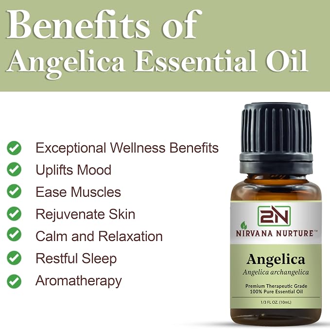 Angelica Essential Oil 100% Pure Premium Therapeutic Grade, Undiluted - Image 3