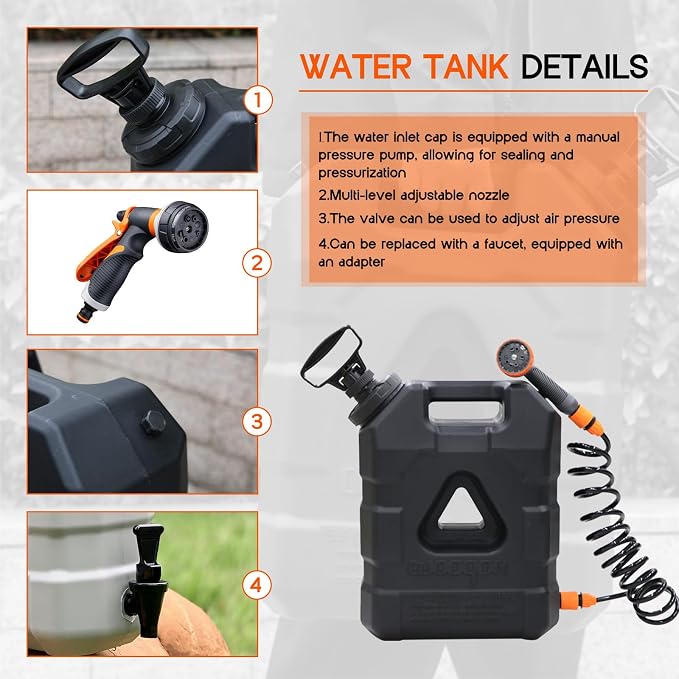 5.5 Gallon Portable Water Tank - Image 3