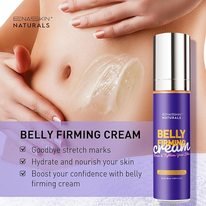 Enaskin Naturals Belly Firming Cream: Hibiscus & Honey Skin Tightening - Image 2